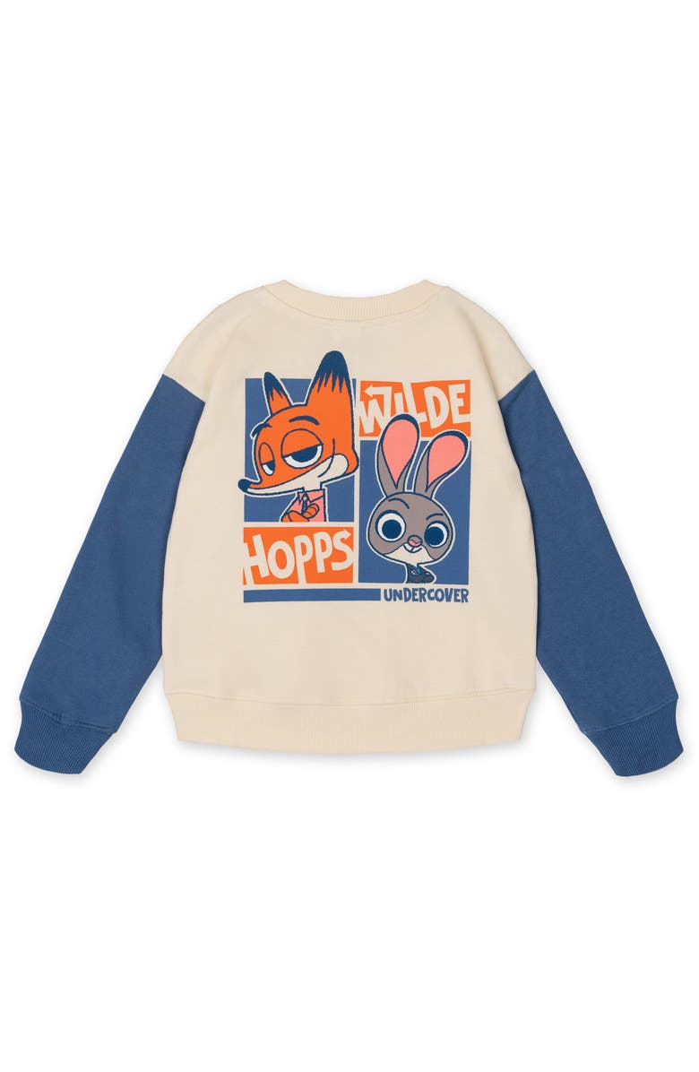 Disney Zootopia Fleece Sweatshirt and Pants Set, Alternate, color, Zootopia Cream Blue