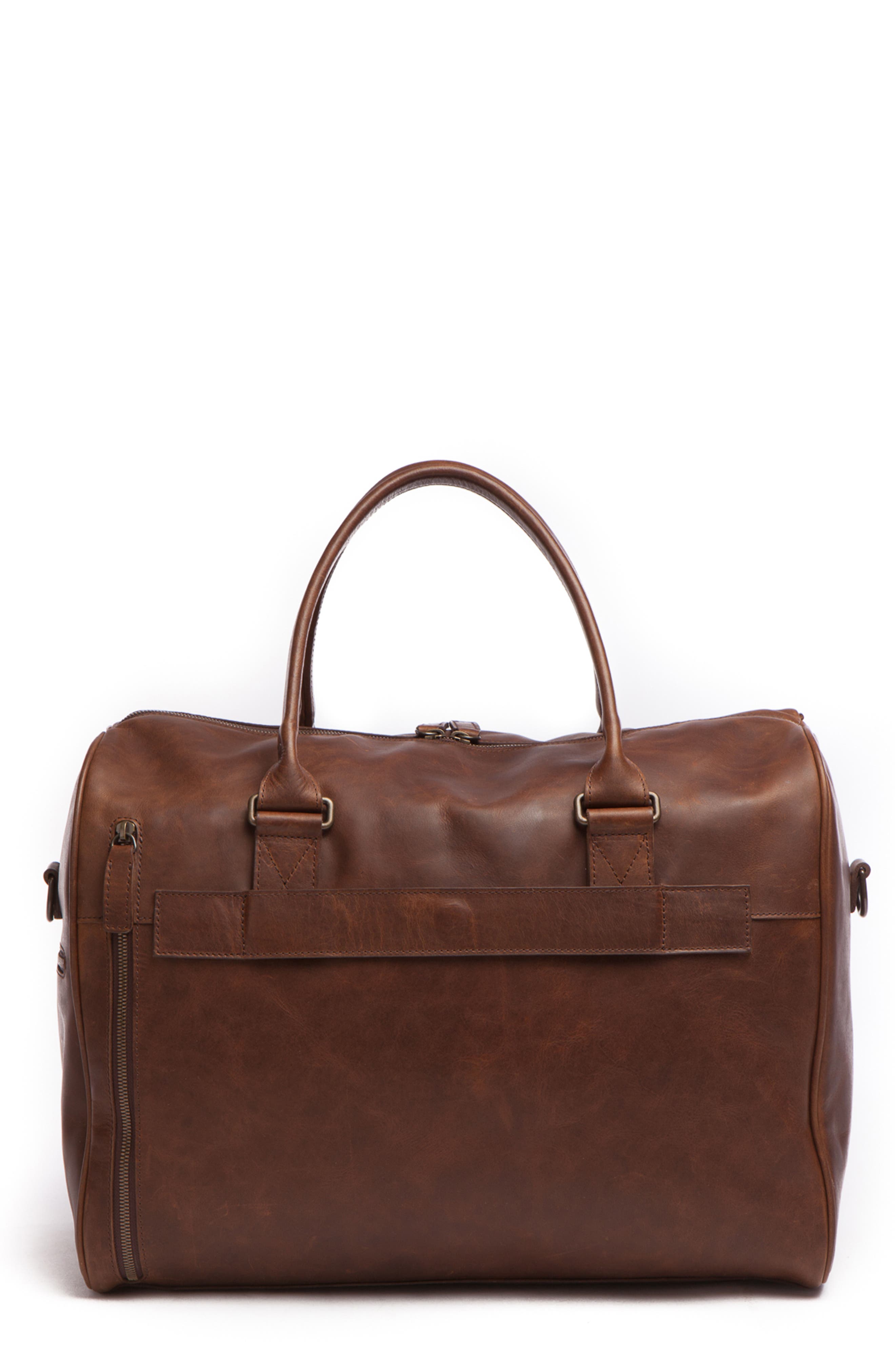 Moore & Giles Booker Leather Duffle Bag, Main, color, 