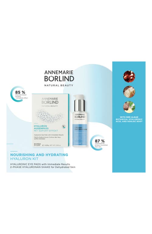 Annemarie Borlind Annemarie Börlind 2-phase Hyaluronic Shake Treatment Serum In Transparent