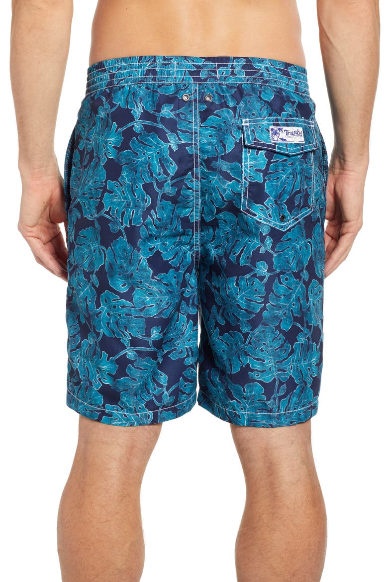 Swami Swim Trunks, Alternate, color, MARINE