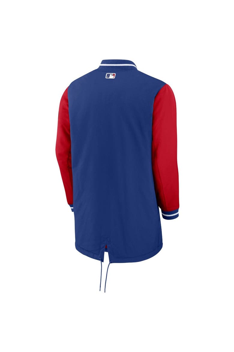 Men's Nike Royal Chicago Cubs Dugout Performance Full-Zip Jacket, Alternate, color, Royal