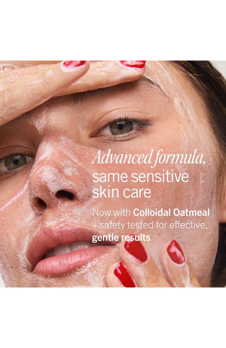 First Aid Beauty Ultra Gentle Cream-to-Foam Face Cleanser with Colloidal Oatmeal + Glycerin, Alternate, color,