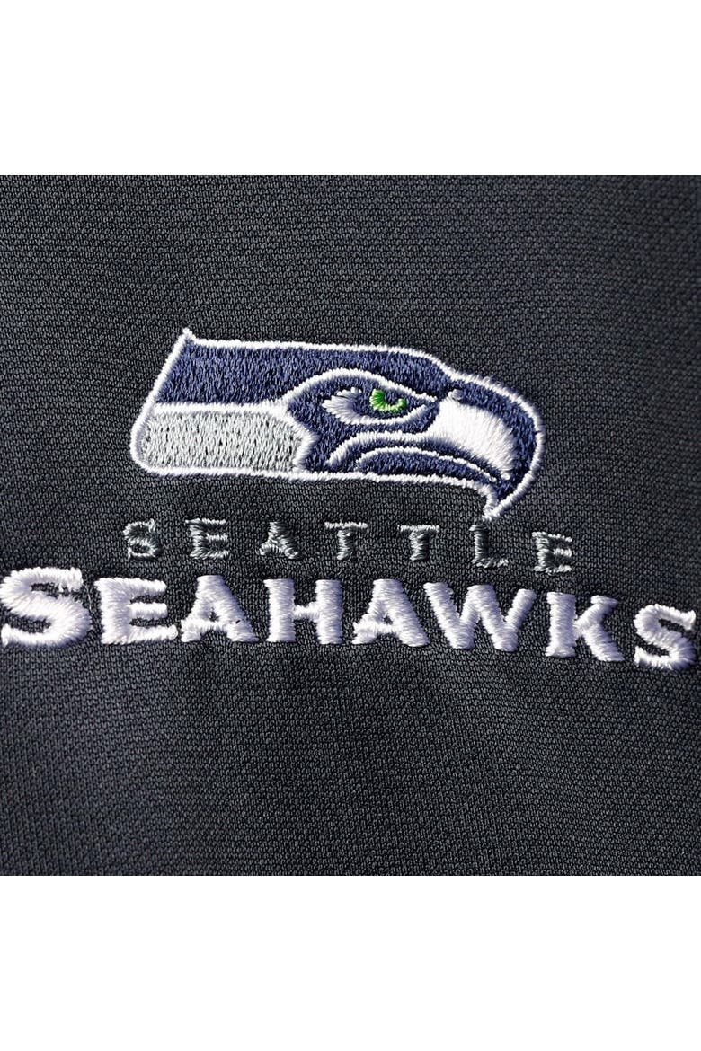 Men's Dunbrooke College Navy/Neon Green Seattle Seahawks Apprentice Full-Zip Hoodie, Alternate, color, Navy
