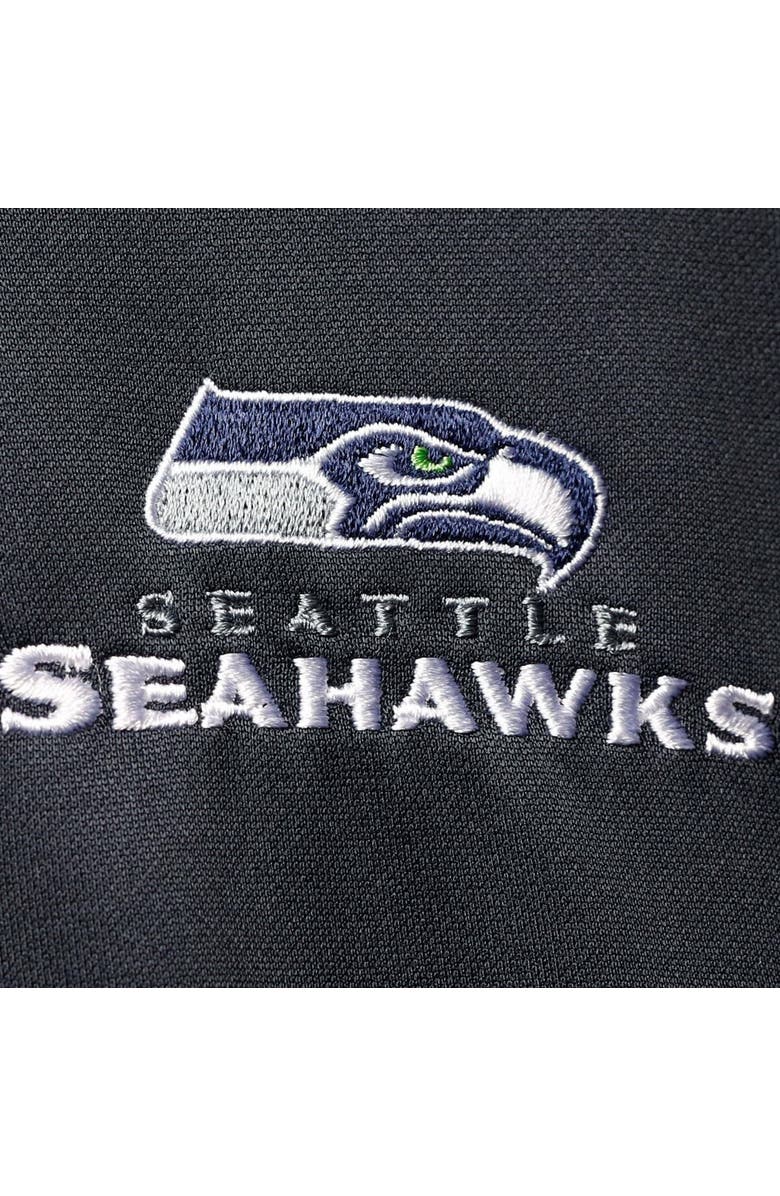 DUNBROOKE Men's Dunbrooke College Navy/Neon Green Seattle Seahawks Apprentice Full-Zip Hoodie, Alternate, color, Navy