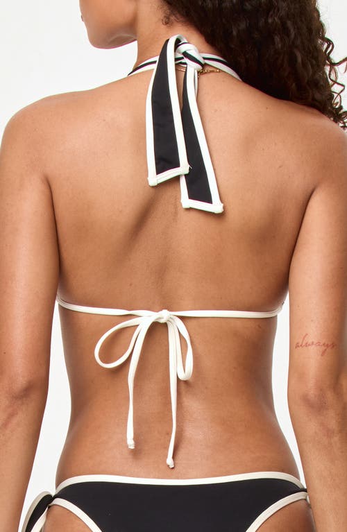 L*space Lspace Mac Bikini Top In Black