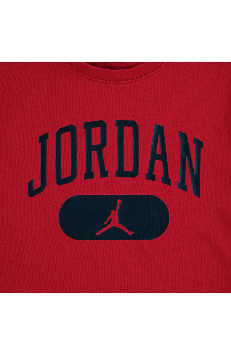 Jordan Kids' Elevate Wash T-Shirt, Alternate, color, Gym Red