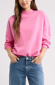 BP. Mock Neck Sweatshirt
