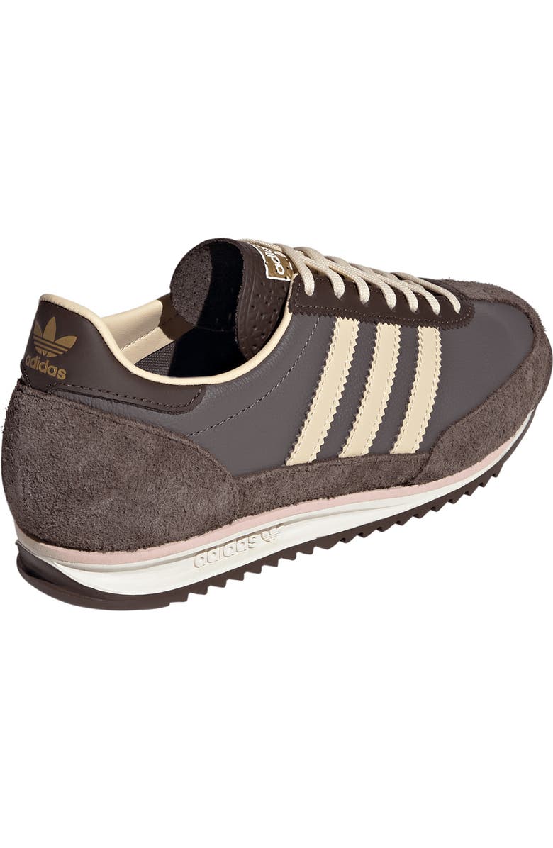 adidas SL 72 Sneaker, Alternate, color, Charcoal/ Crystal Sand/ Brown