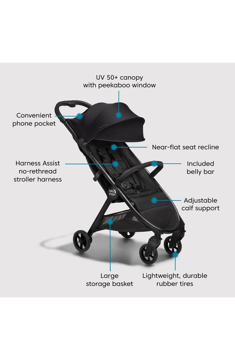 Baby Jogger <sup>®</sup> City Tour<sup>™</sup> 2 Stroller, Alternate, color, Eco Black