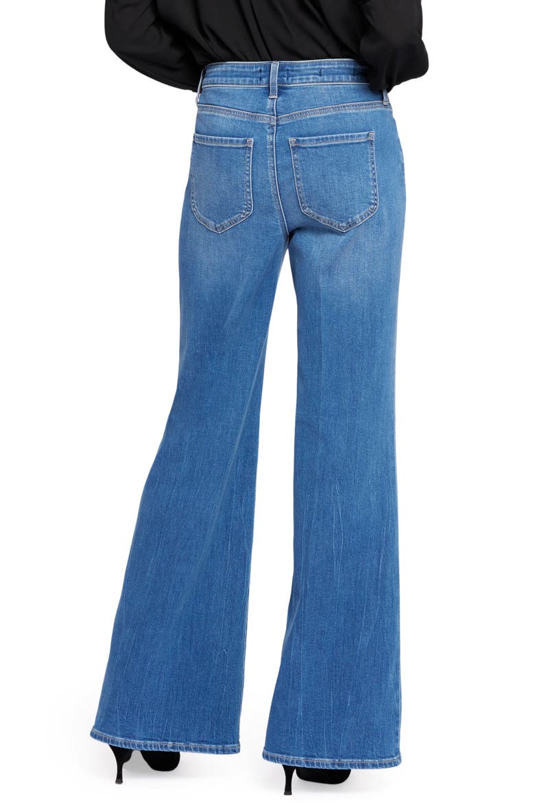 Mia Palazzo High Waist Flare Jeans, Alternate, color, FAIRMONT