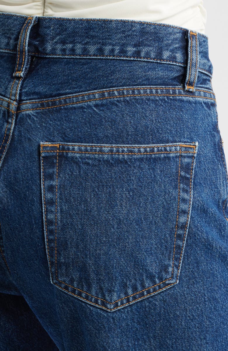 FRAME The Vertical High Waist Ankle Relaxed Straight Leg Jeans, Alternate, color, Lavish