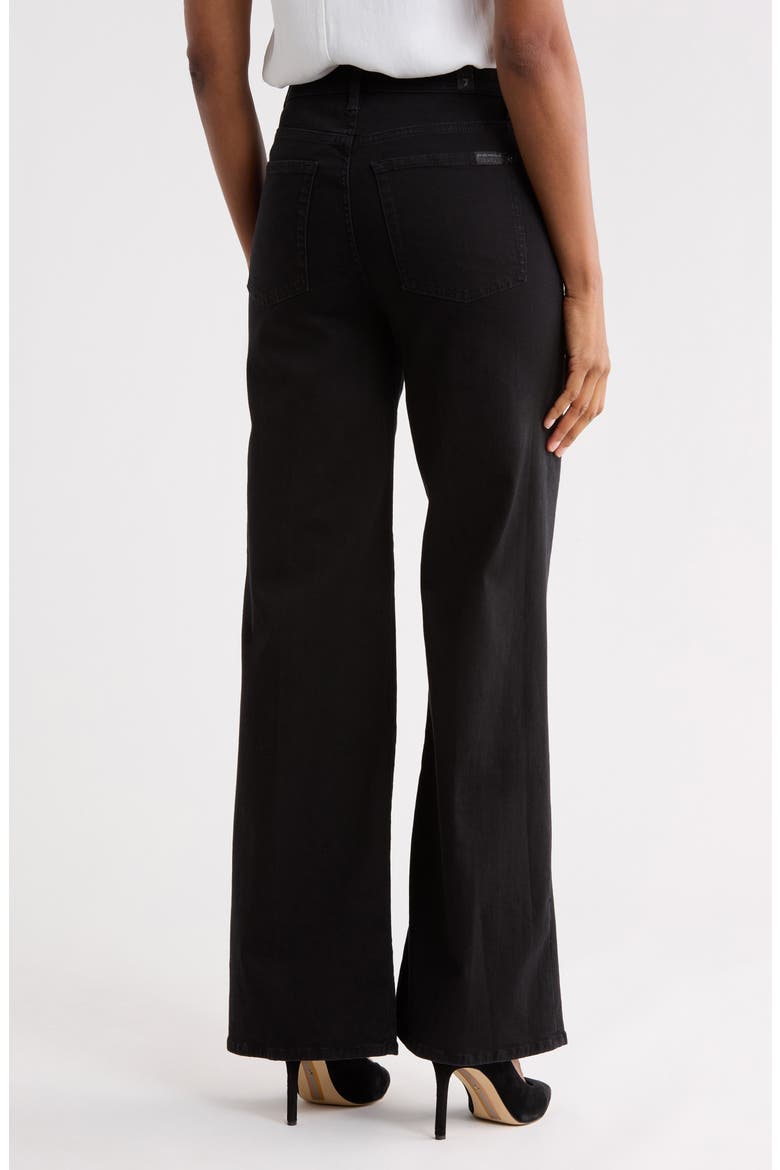 Jo Ultra High Waist Wide Leg Jeans, Alternate, color, NIGHT BLACK