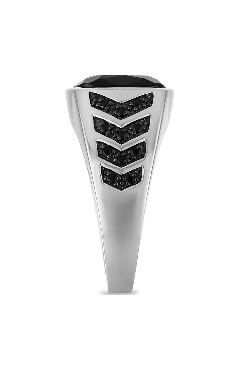 Esquire Onyx & Black Spinel Ring, Alternate, color, Black