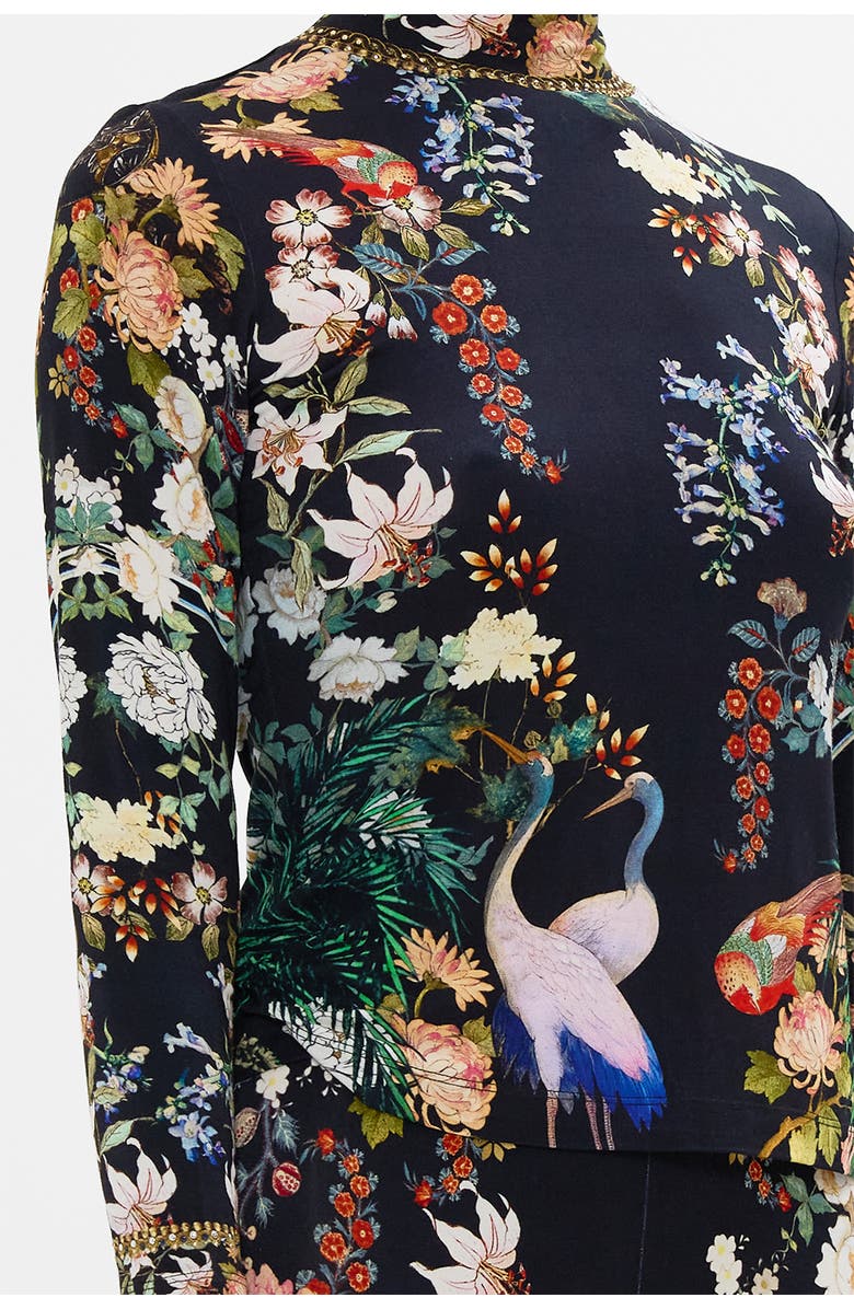 Camilla Jersey Turtleneck Palacio Poetry, Alternate, color, Palacio Poetry