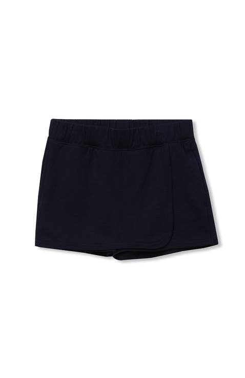 Girls Wrap Front Knit Skort