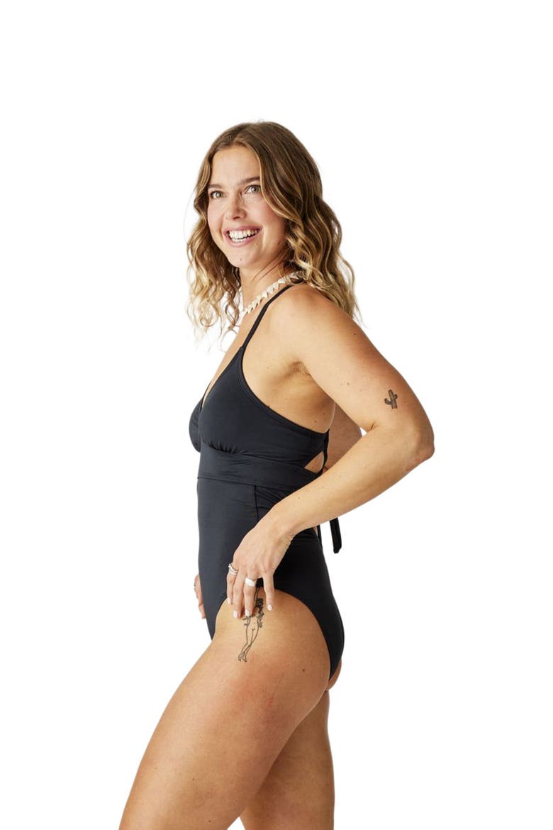 Dahlia One Piece DD Cup, Alternate, color, Black