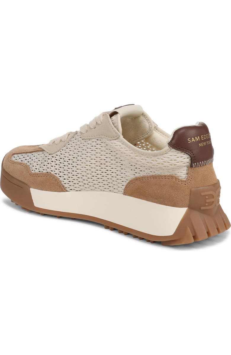 Sam Edelman Langley Mesh Sneaker, Alternate, color, Modern Ivory/ Tan/ Honey