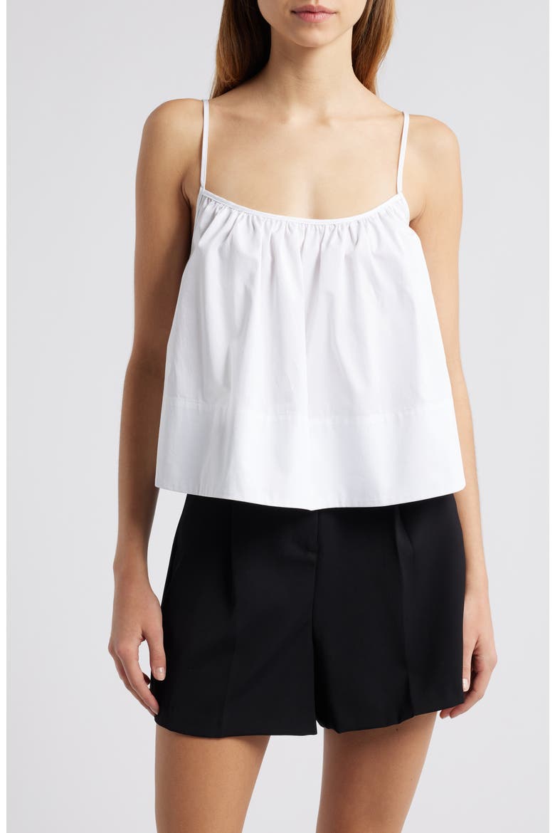 The Maayan Cotton Camisole, Main, color, OPTIC WHITE