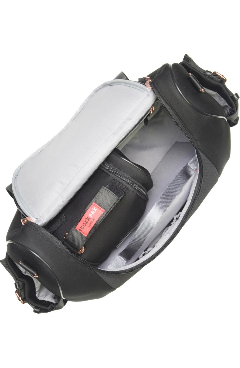 Storksak Poppy Lux Convertible Diaper Bag, Alternate, color,