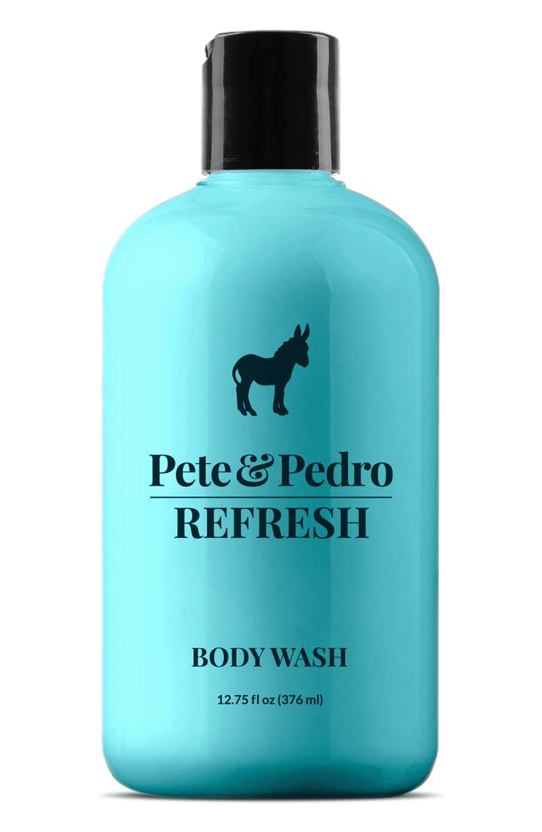 Pete & Pedro REFRESH Energizing Eucalyptus Body Wash, Main, color, Aqua