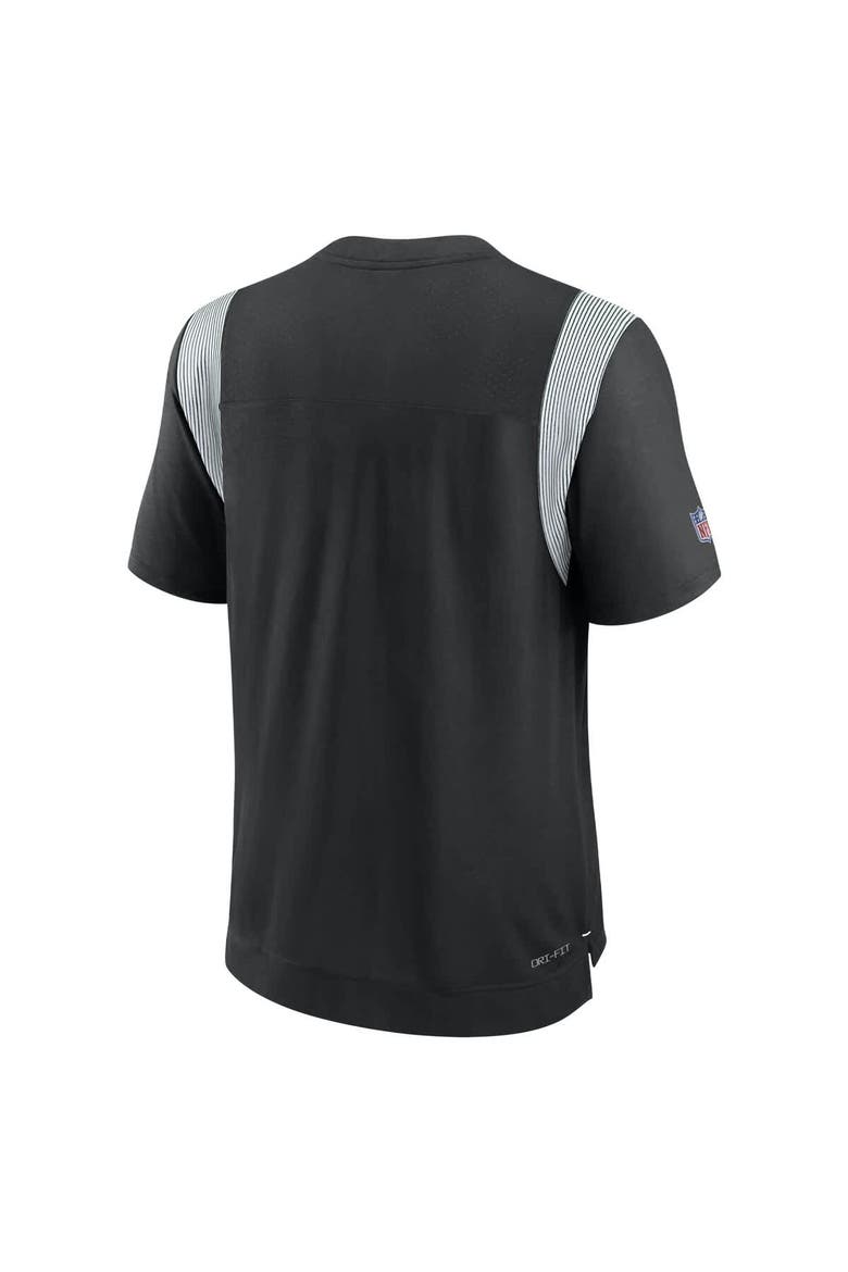 Men's Nike Black New York Jets Sideline Tonal Logo Performance Player T-Shirt, Alternate, color, Black