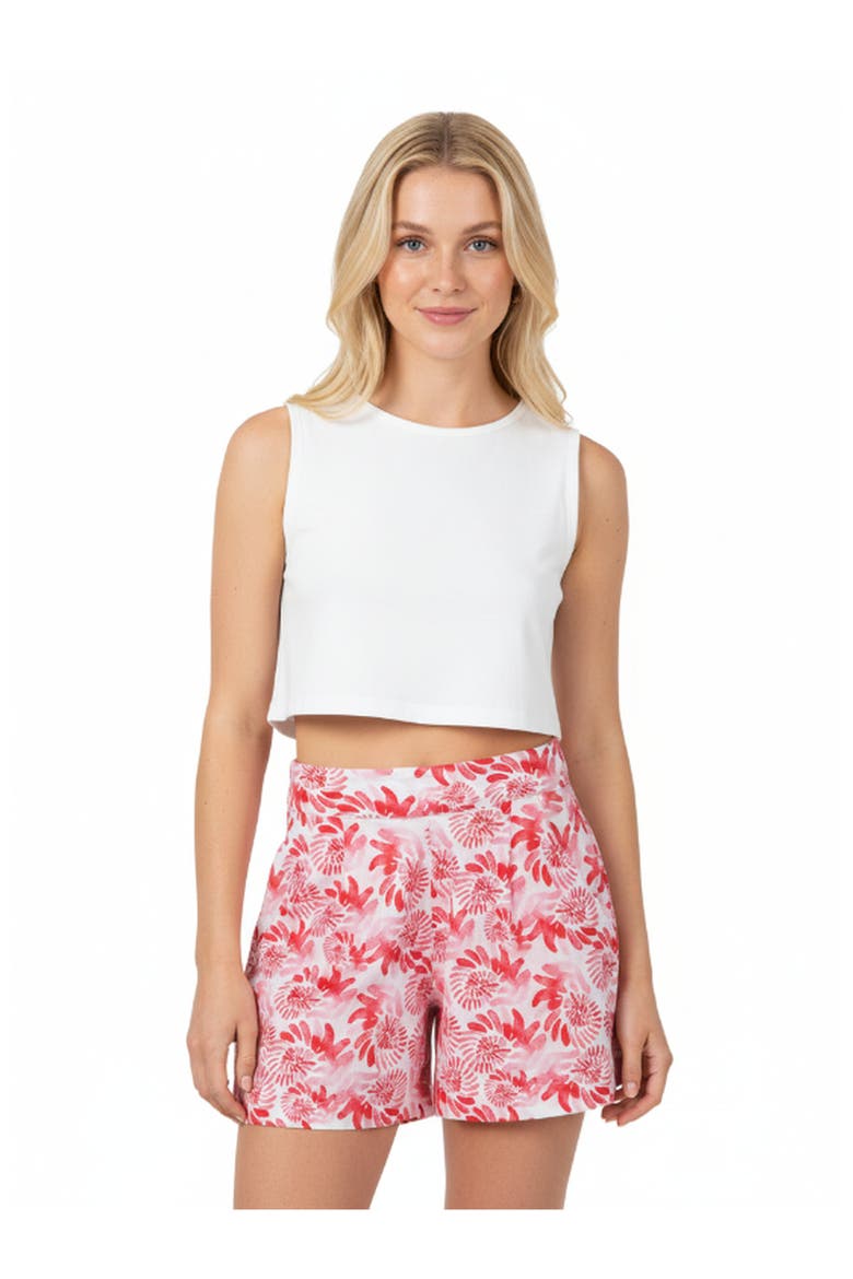 Ronnan Shorts, Main, color, Red Keanu