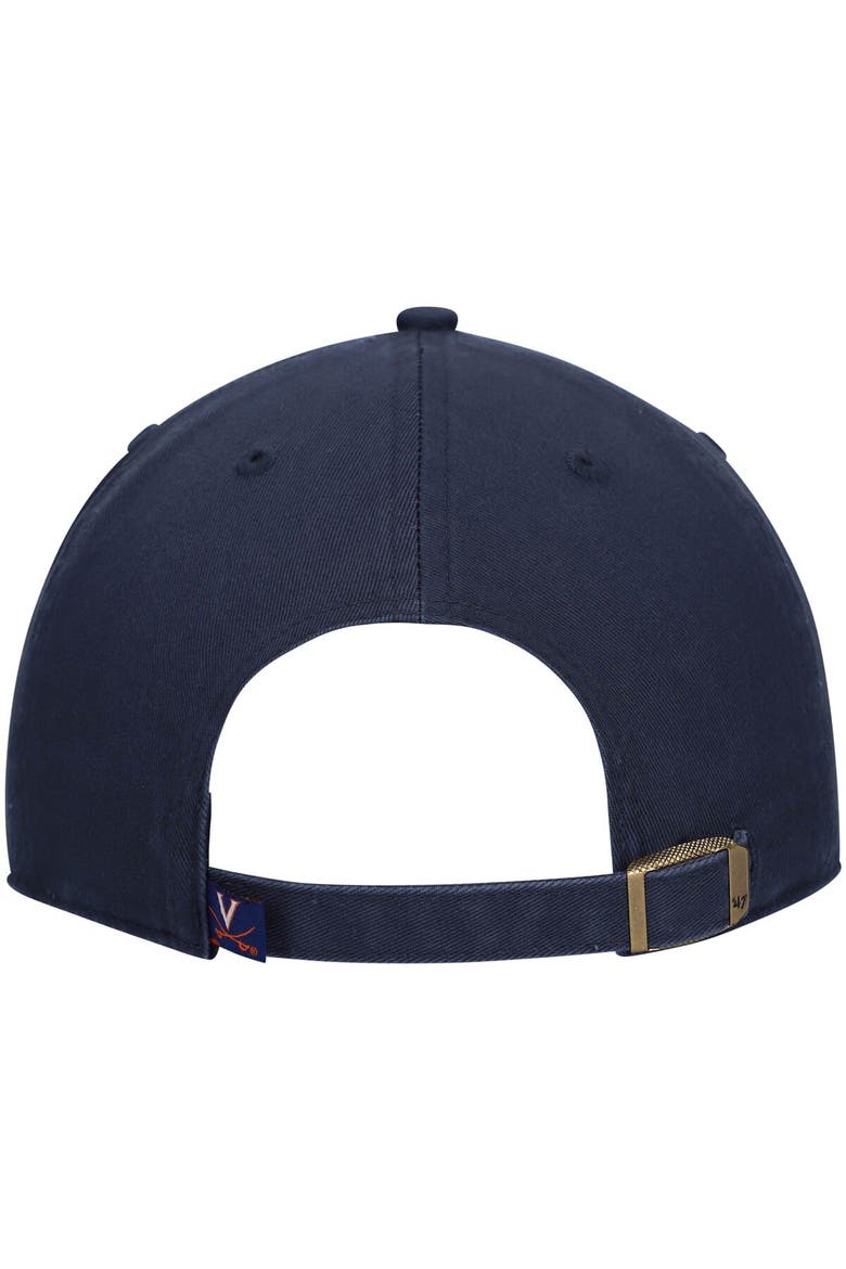 Men's '47 Navy Virginia Cavaliers Clean Up Adjustable Hat, Alternate, color, Navy