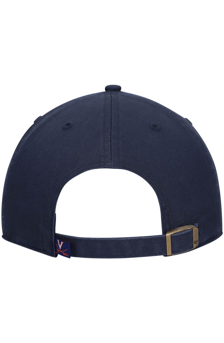 '47 Men's '47 Navy Virginia Cavaliers Clean Up Adjustable Hat, Alternate, color, 