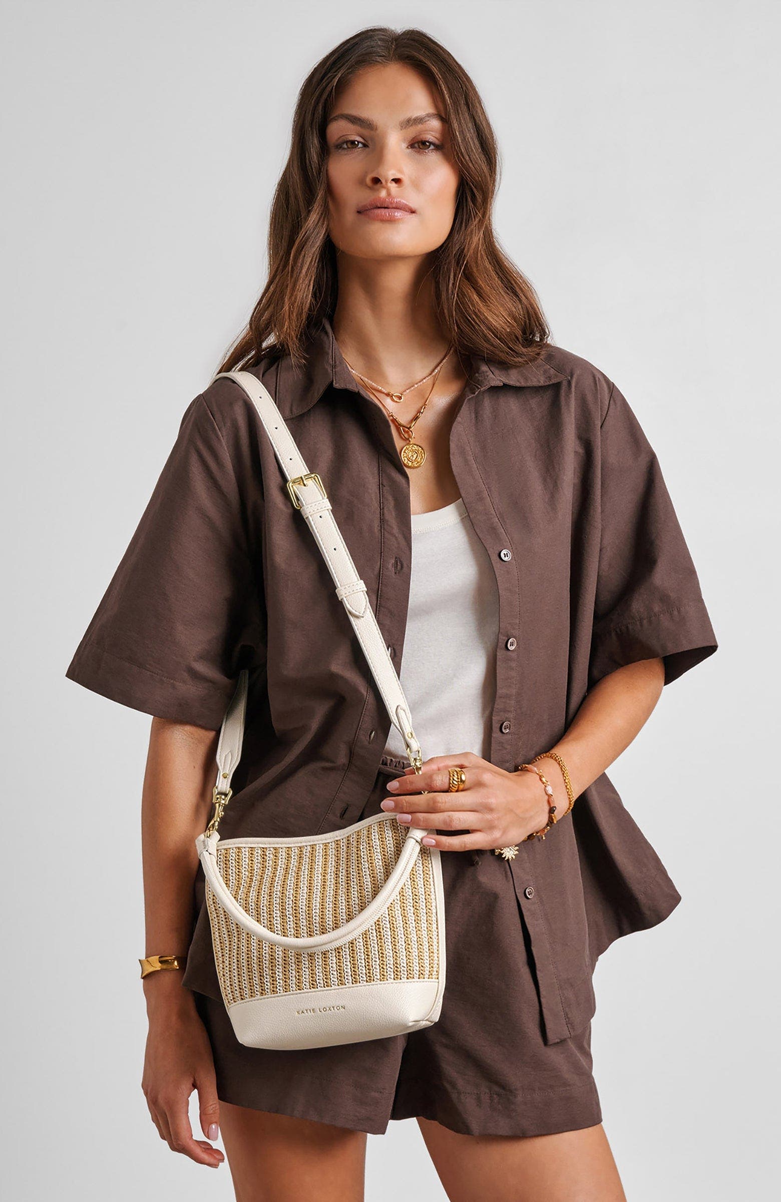 Sorrento Bucket Bag, Alternate, color, Off White