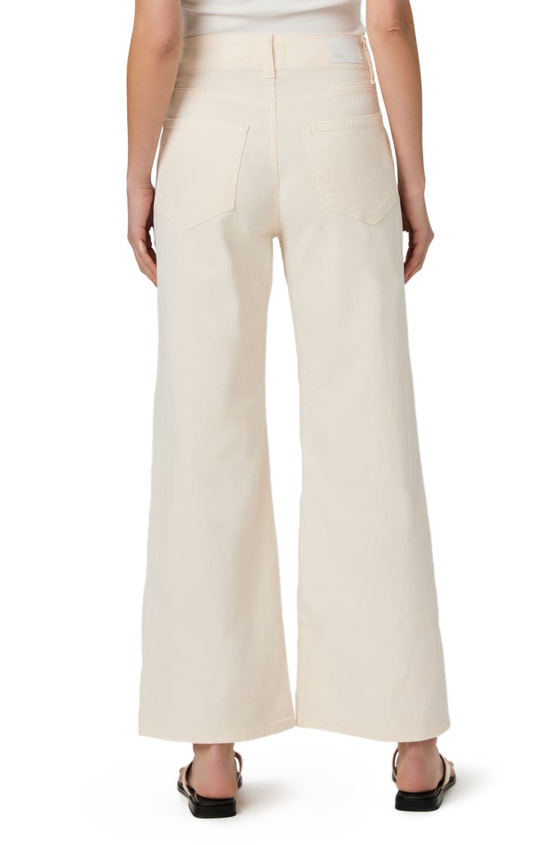PAIGE Ari Drawstring Wide Leg Pants, Alternate, color, Quartz Sand