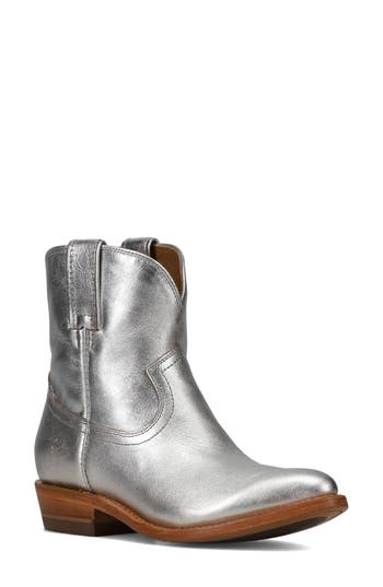 Frye Billy Western Boot In Silver