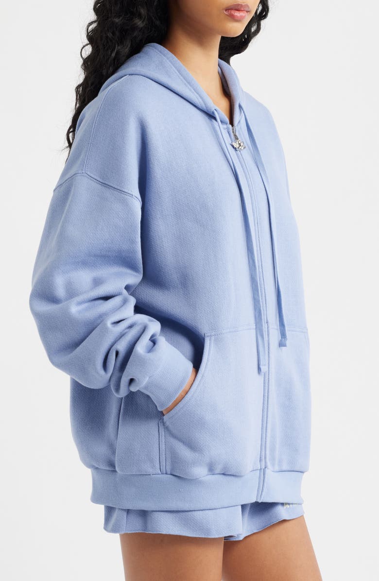 BOYS LIE Athletic Dept V3 Zip-Up Hoodie, Alternate, color, Blue