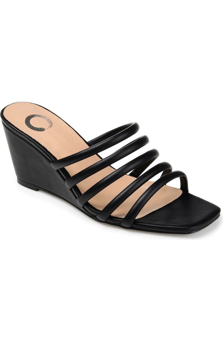 Journee Collection JOURNEE Rizie Strappy Wedge Sandal, Main, color,