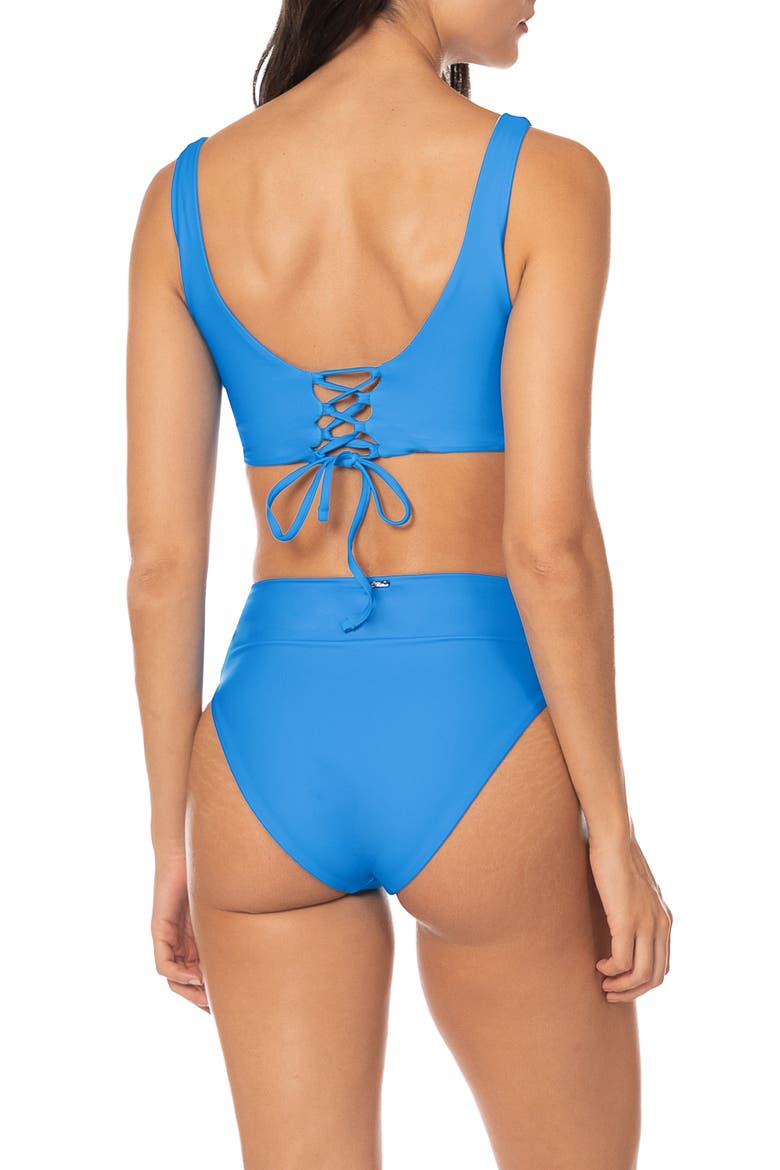 Blue Suzy Q Reversible Bikini Bottoms, Alternate, color, BLUE