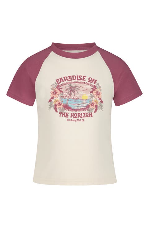Kids' Horizon Graphic Raglan T-Shirt