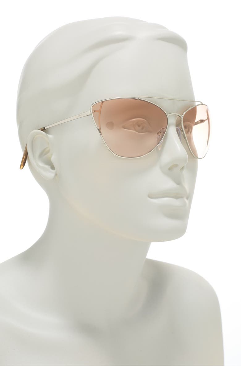 Prada 68mm Cat Eye Sunglasses, Alternate, color,