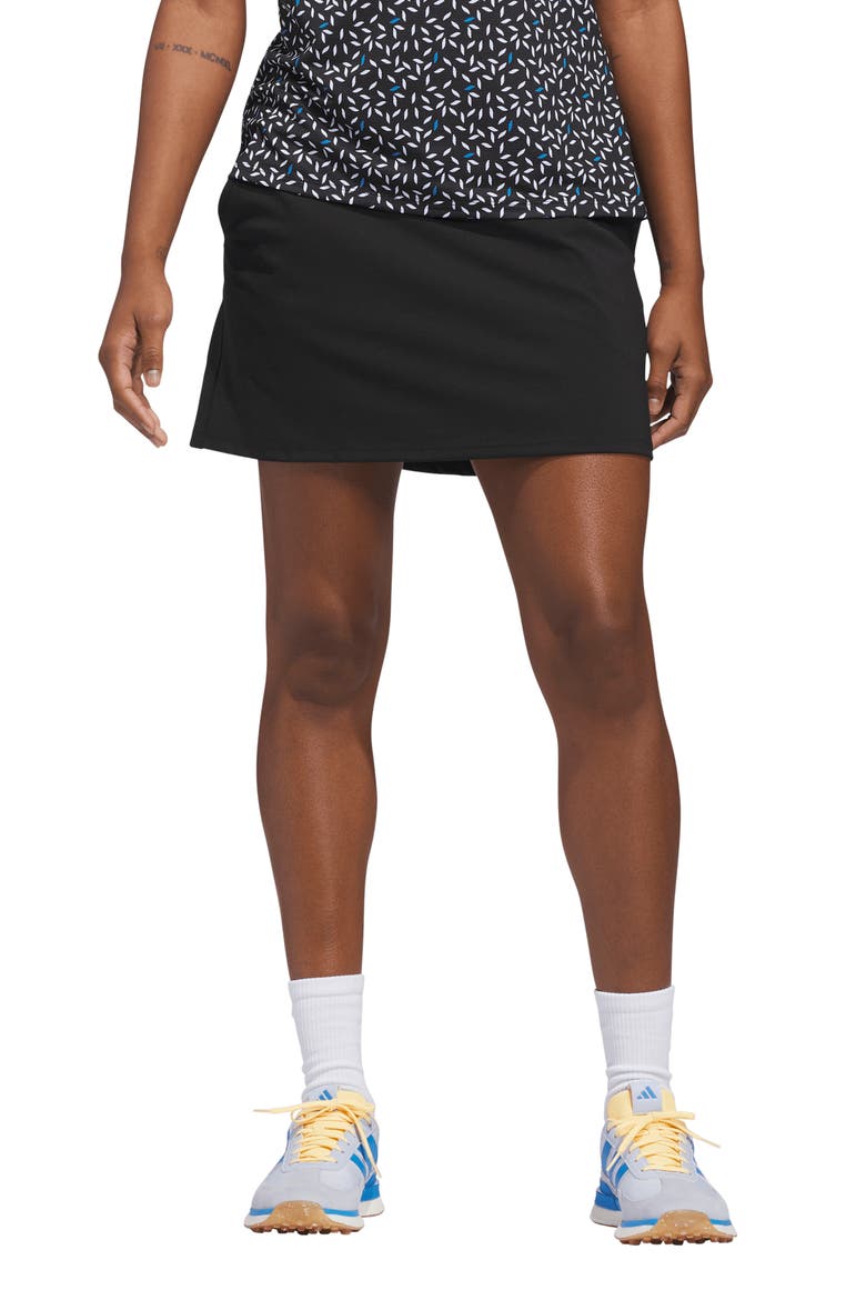 Ultimate Solid Performance Skort, Main, color, BLACK