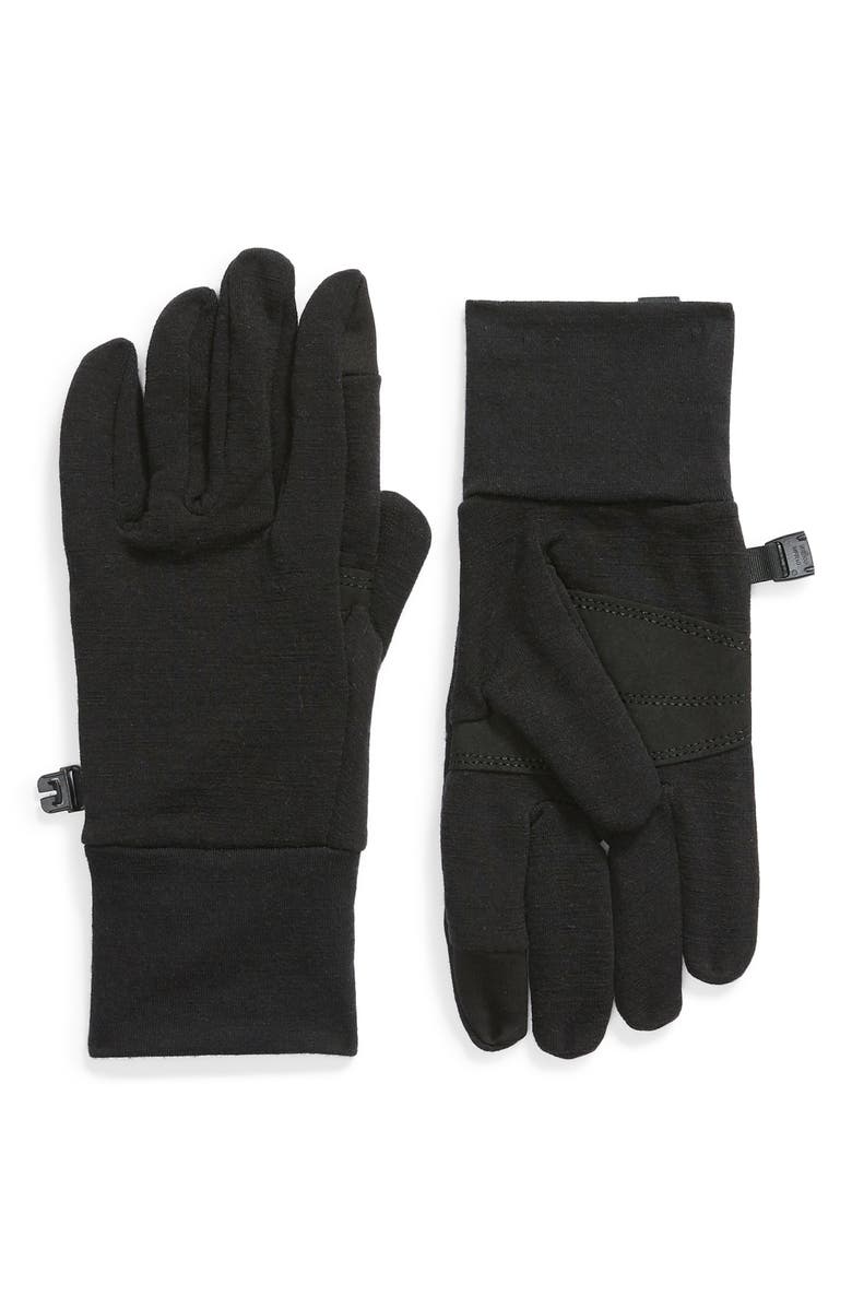 Icebreaker Sierra Tech Touchscreen Compatible Fleece Gloves, Main, color, 