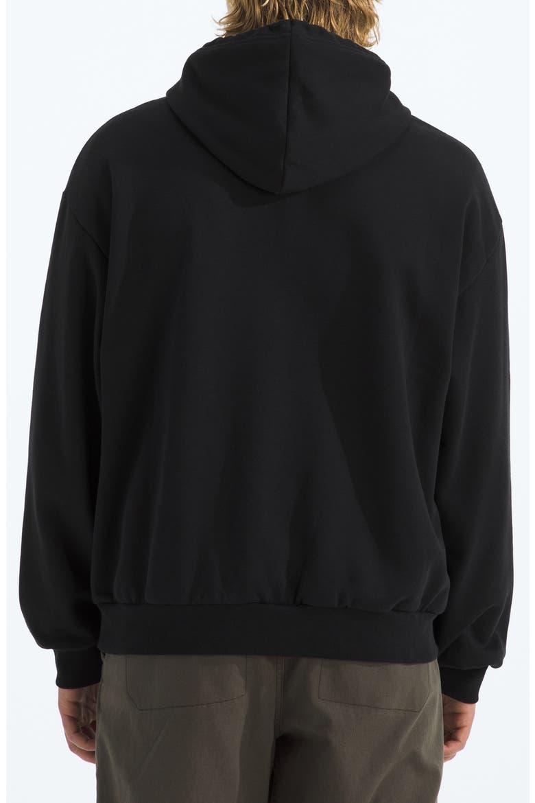 MENS EVOLUTION EMB OVERSIZED HOODIE, Alternate, color, TNF BLACK