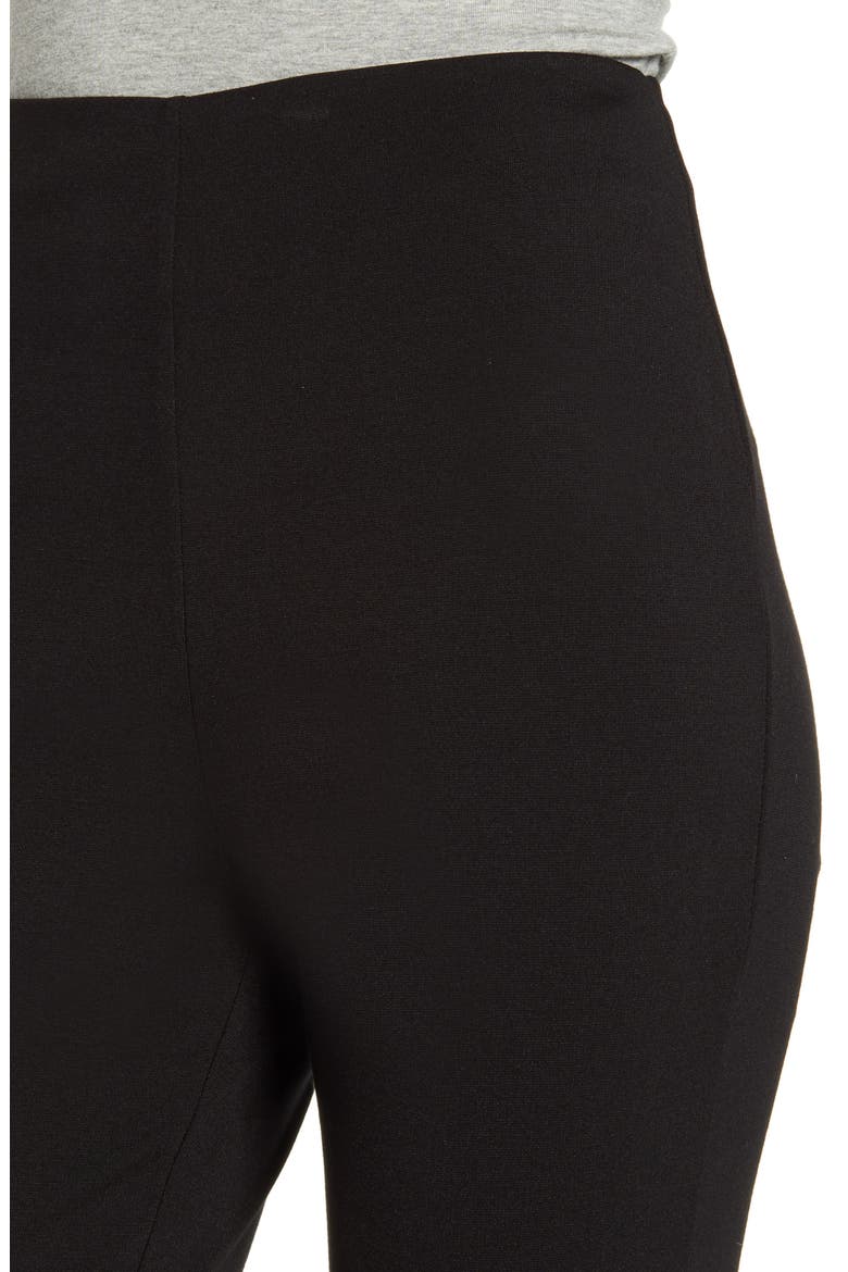 Lyssé Kick Flare Crop Leggings, Alternate, color, BLACK