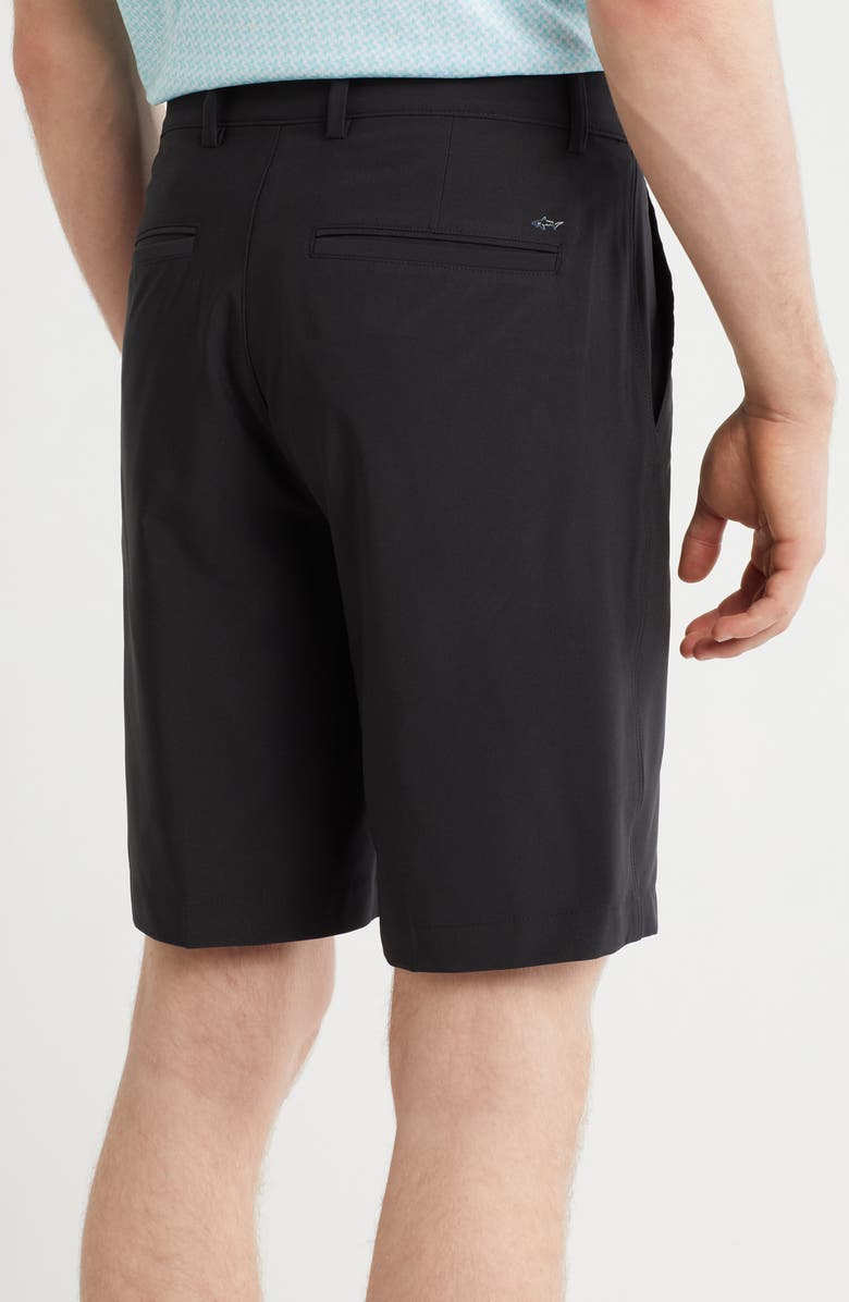 Greg Norman Classic Stretch Golf Shorts, Alternate, color, Black