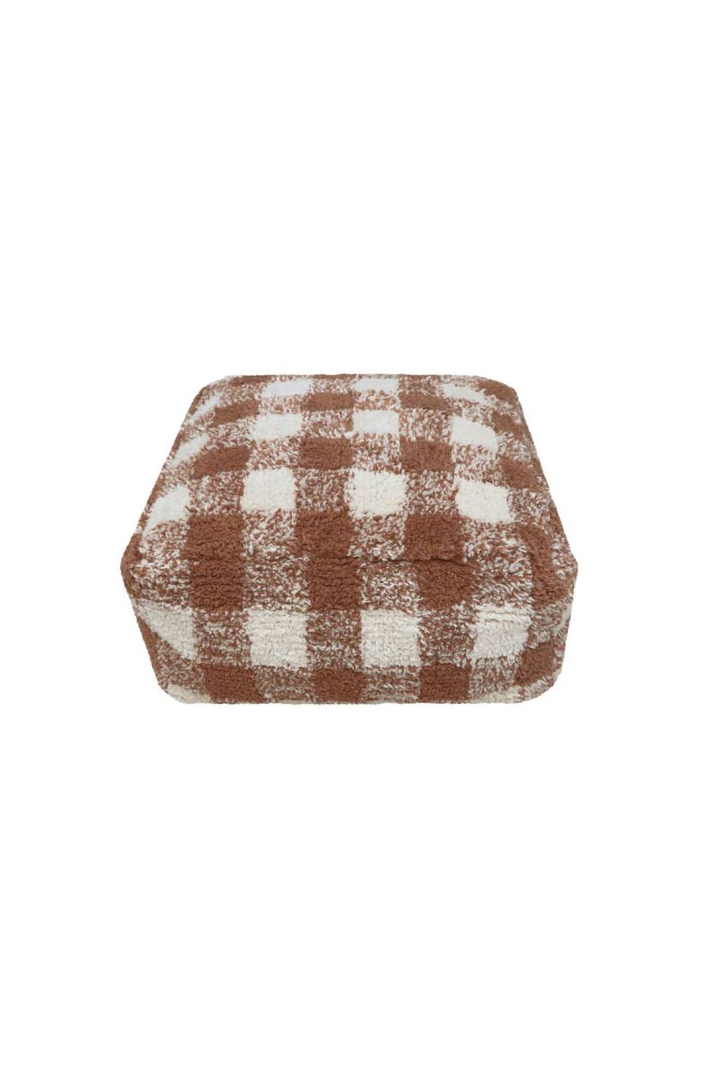Lorena Canals Pouf Vichy, Main, color, Natural, Toffee