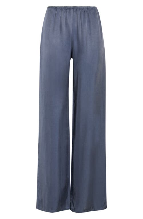LESET Kim Wide Leg Pants in Denim at Nordstrom, Size Small