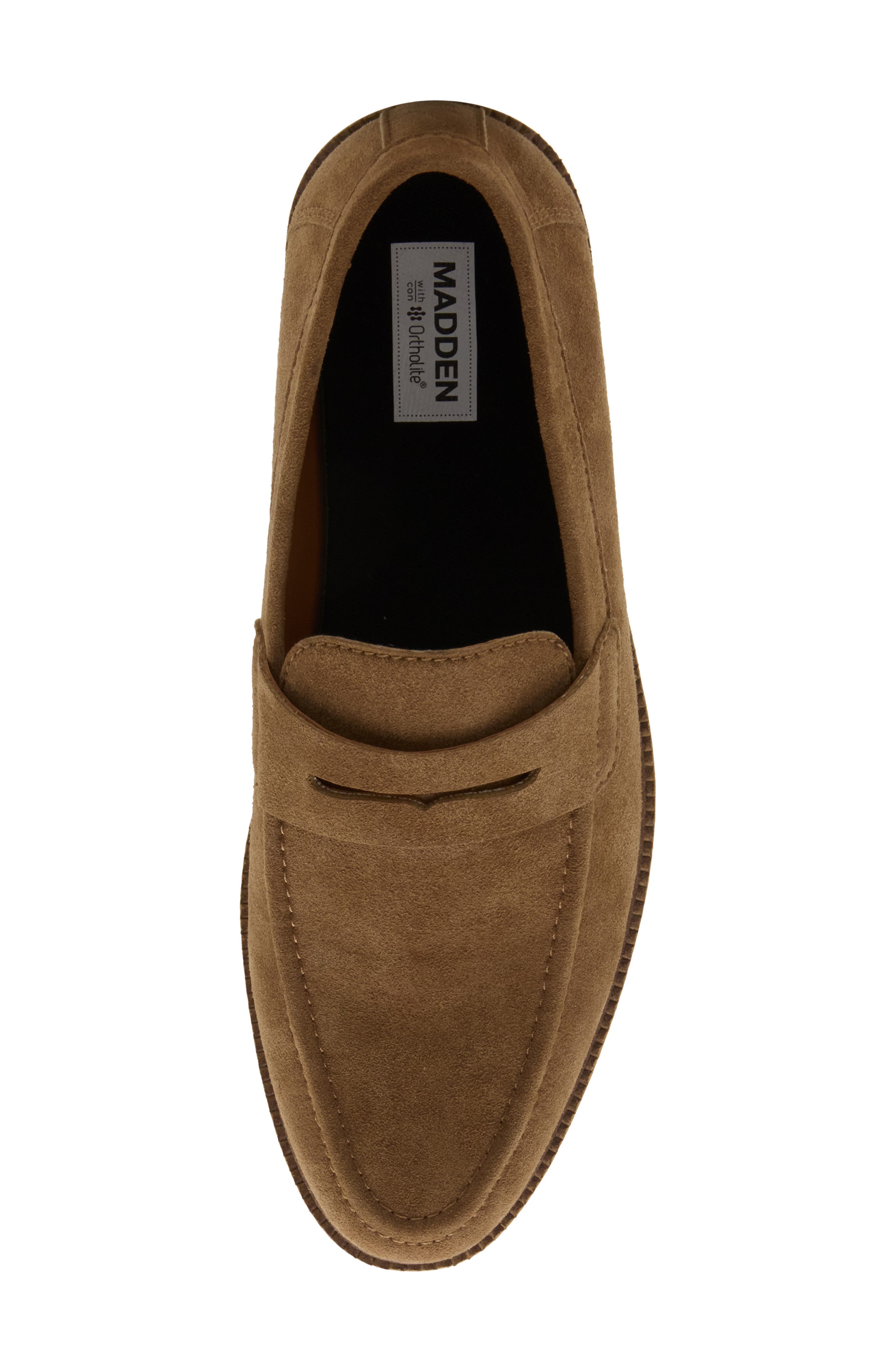 Mrio Penny Loafer, Alternate, color, TAUPE
