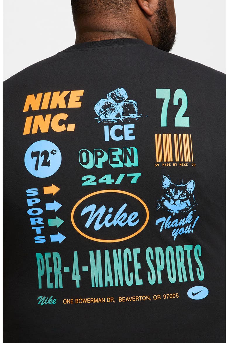 Dri-FIT 3MO GFX Graphic T-Shirt, Alternate, color, BLACK