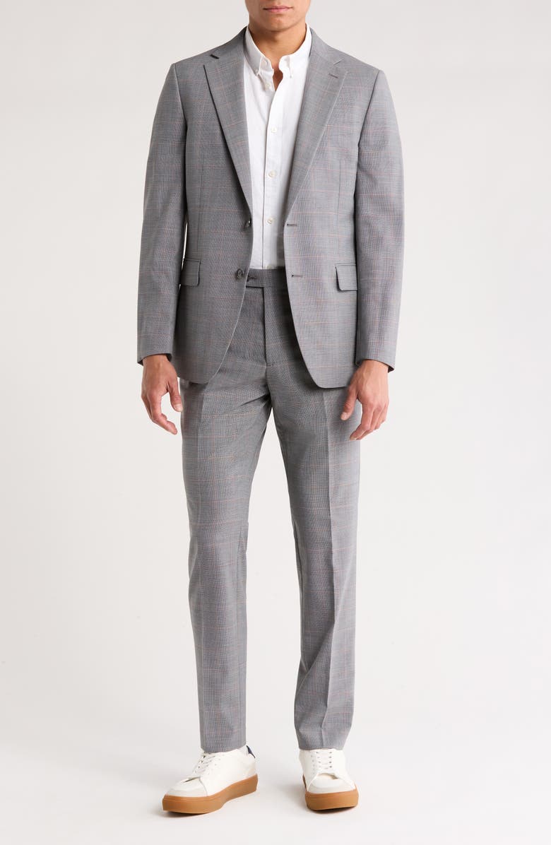 Original Penguin Wool Blend Suit, Main, color,
