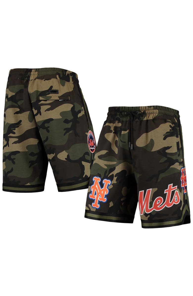 PRO STANDARD Men's Pro Standard Camo New York Mets Team Shorts, Main, color, Camo