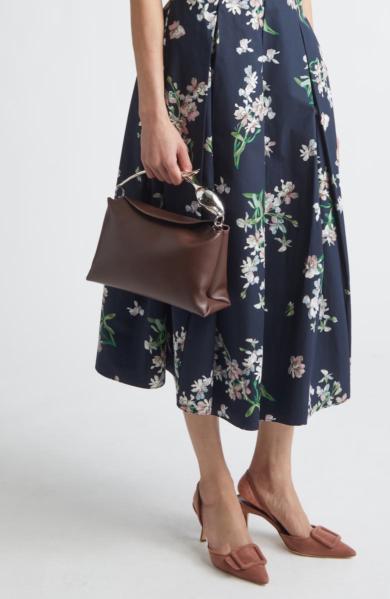 Erdem Medium Bloom Bag, Alternate, color, Chestnut
