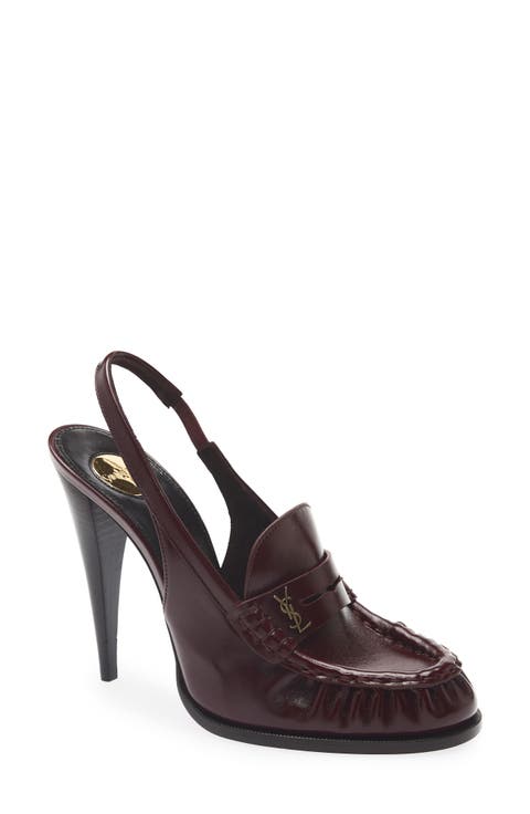 Loafer Slingback Pump