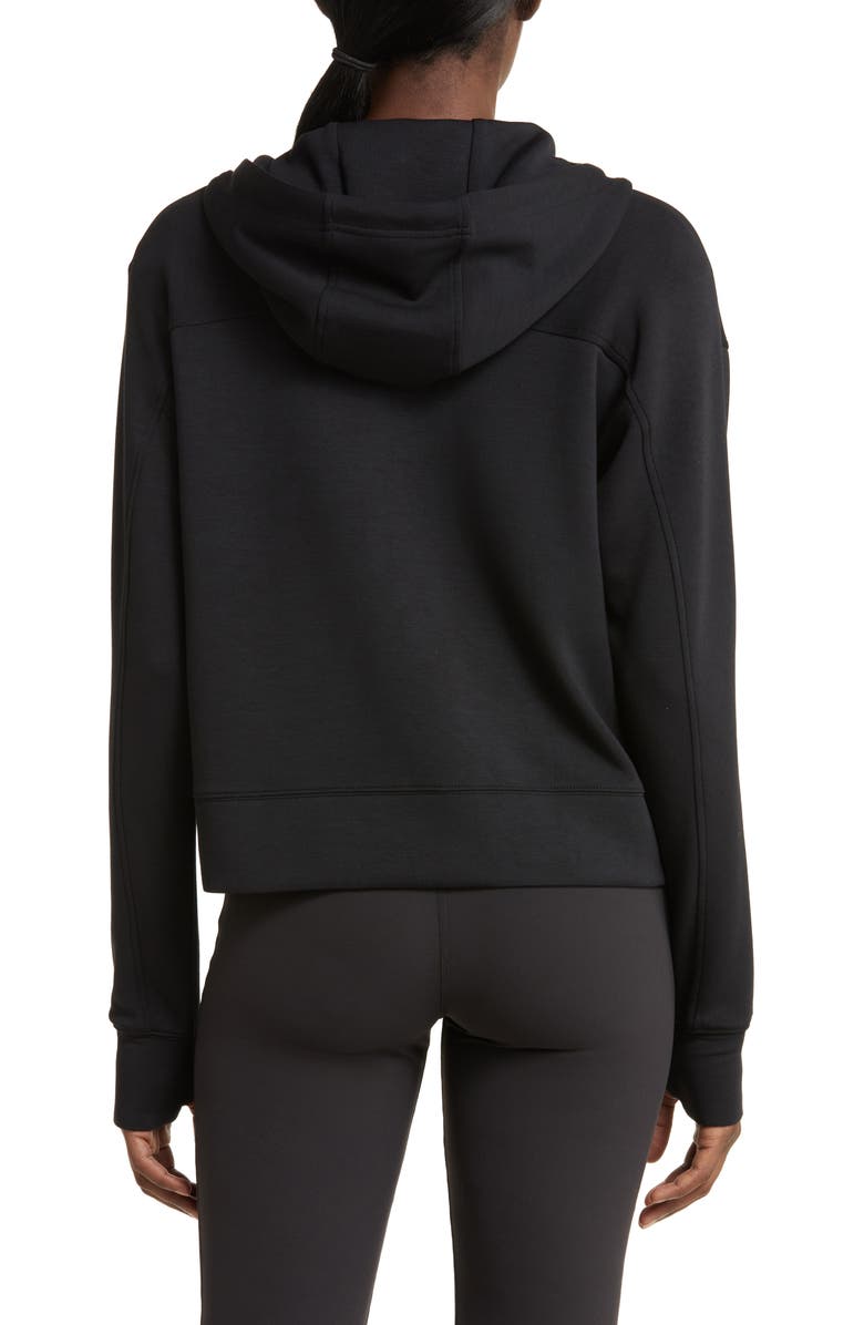 Zella Intention Boxy Modal Blend Zip-Up Hoodie, Alternate, color, 